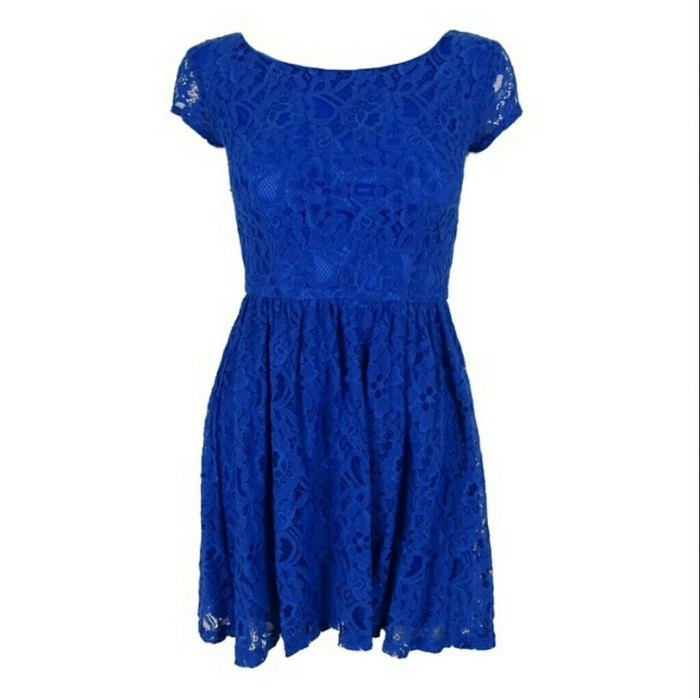 NWT fit & flare lace dress - Picture 7 of 7